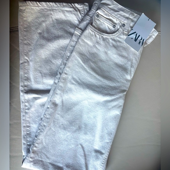 Zara Cream Jeans - Picture 3 of 4